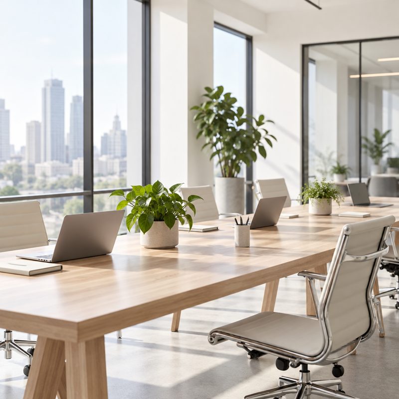 A finance desk connected to many tools